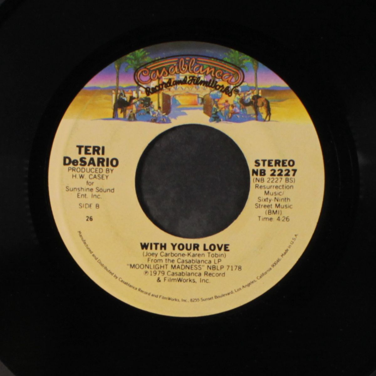 yes i'm ready / with your love by TERI DESARIO