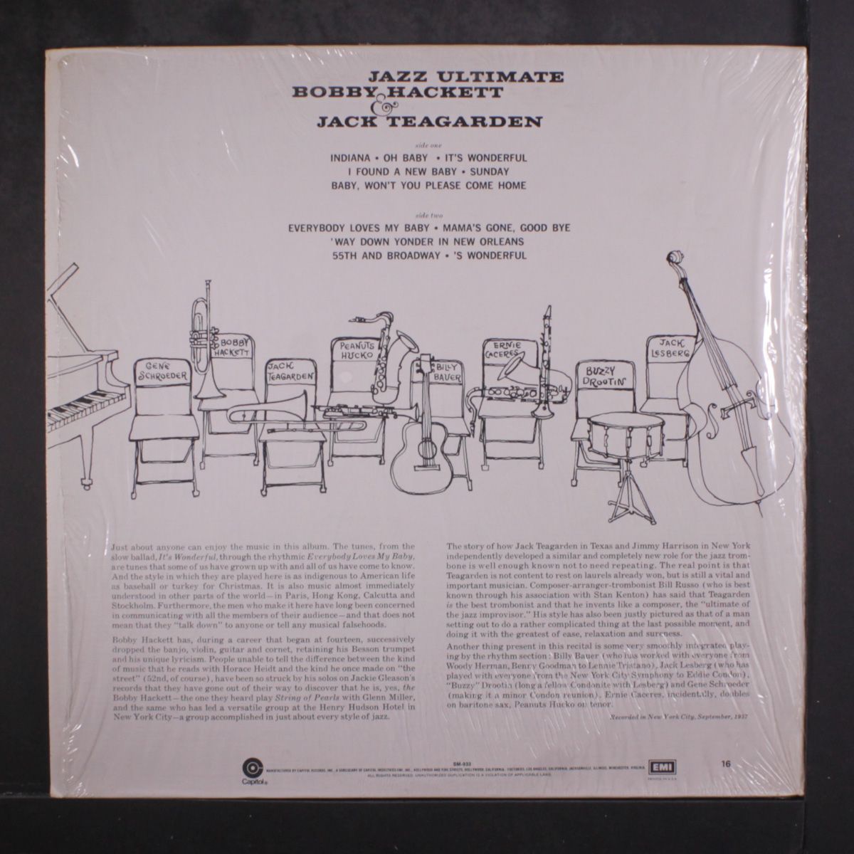 jazz ultimate by BOBBY HACKETT & JACK TEAGARDEN