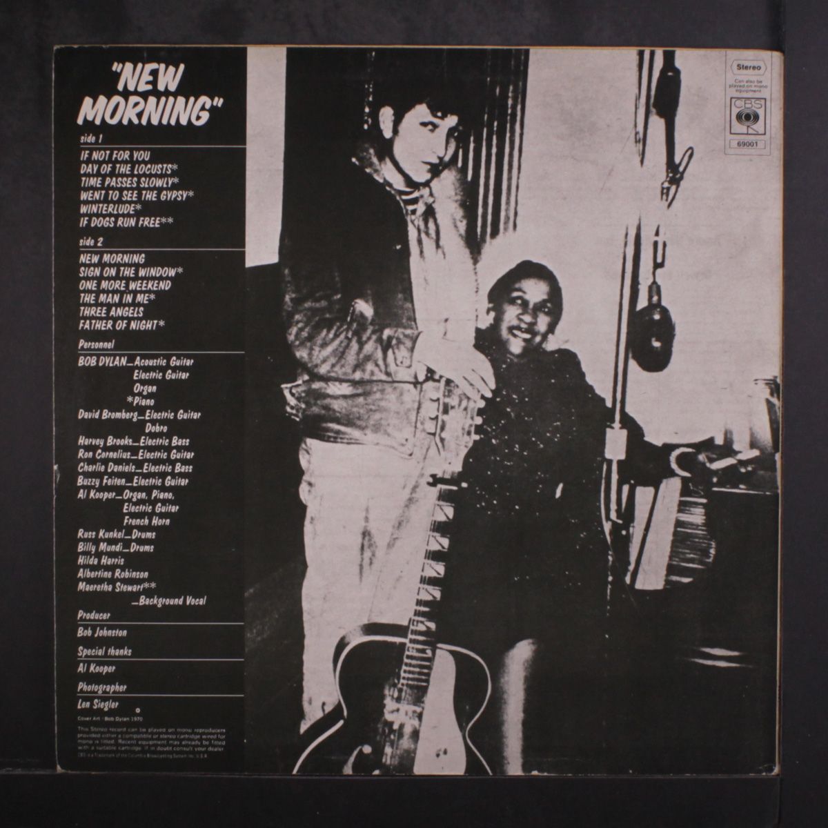 new morning by BOB DYLAN