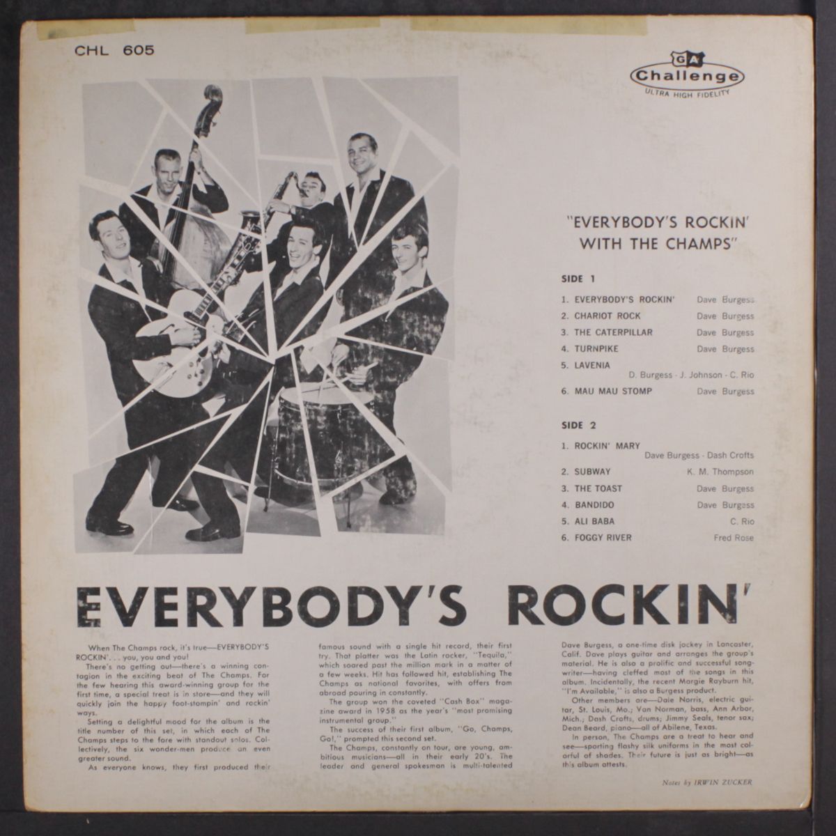 everybody's rockin' by CHAMPS
