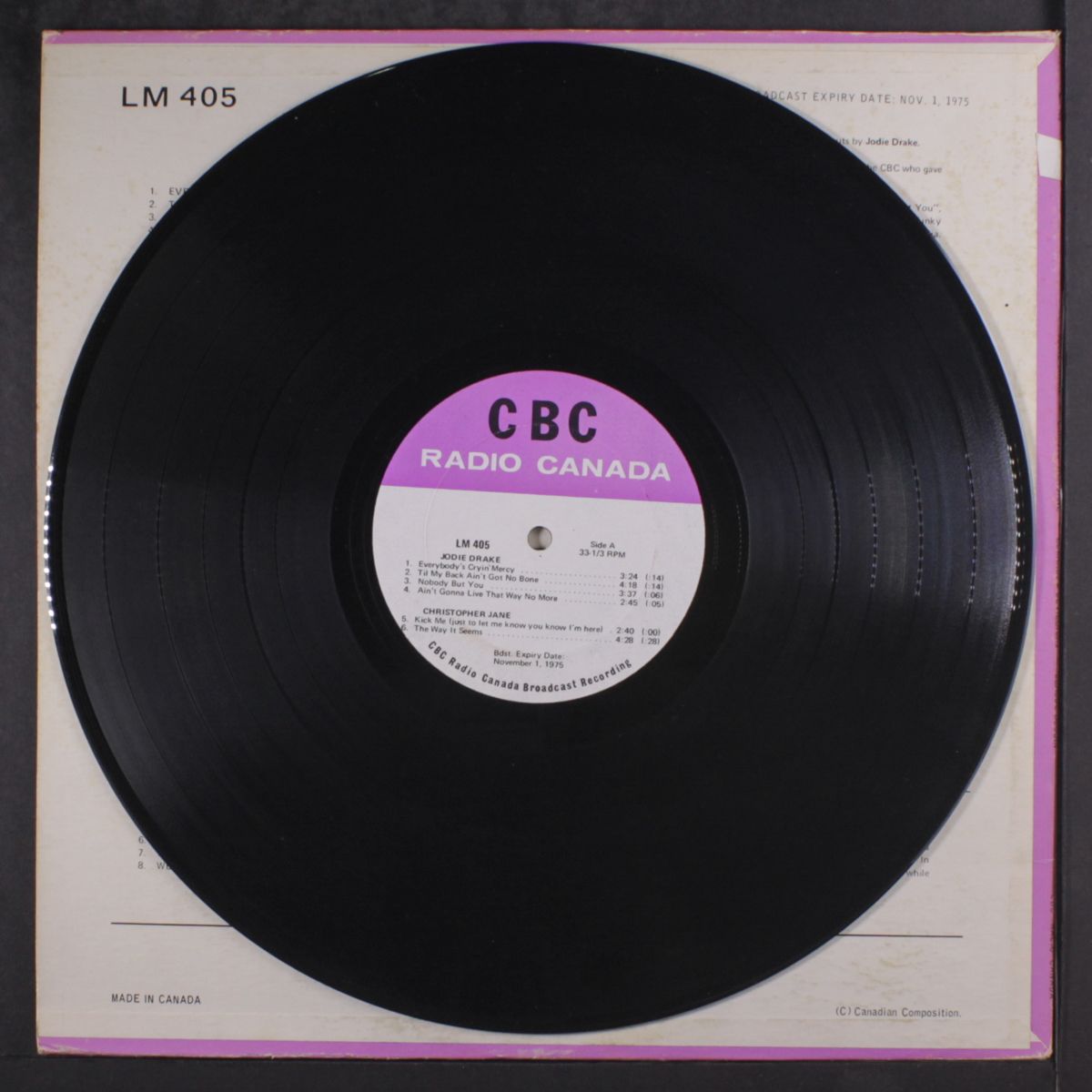 jodie drake / christopher jane / edwards & devilliers / claude blouin by VARIOUS