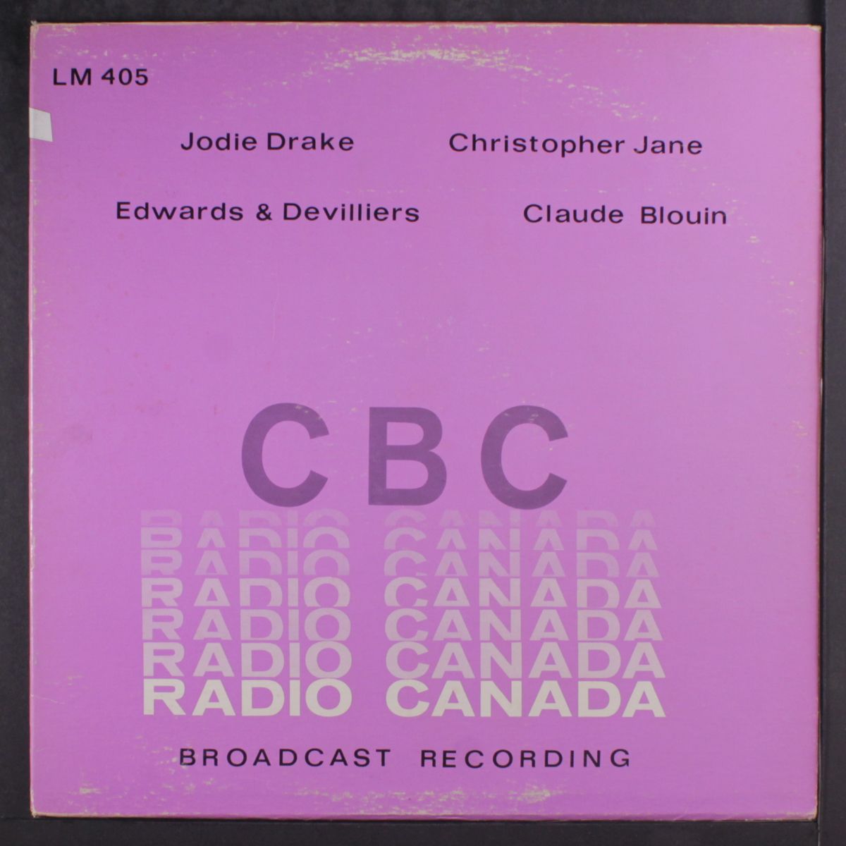 jodie drake / christopher jane / edwards & devilliers / claude blouin by VARIOUS