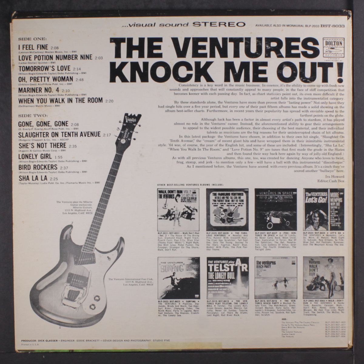 knock me out! by VENTURES