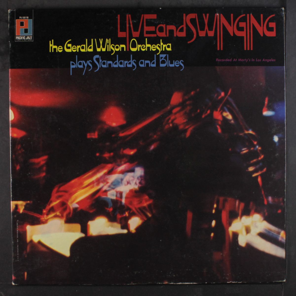 live and swinging by GERALD WILSON