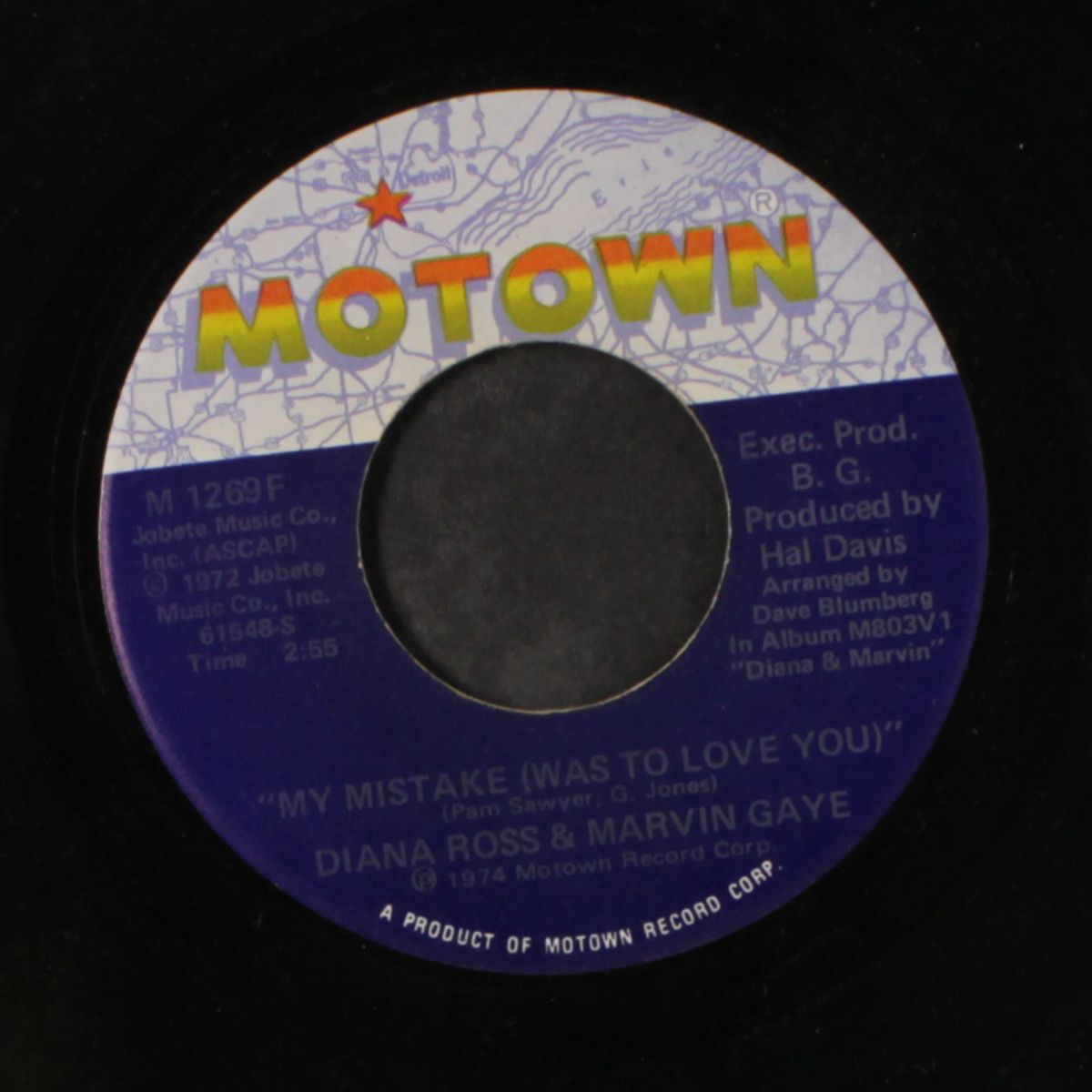 my mistake (was to love you) / include me in your life by DIANA ROSS & MARVIN GAYE