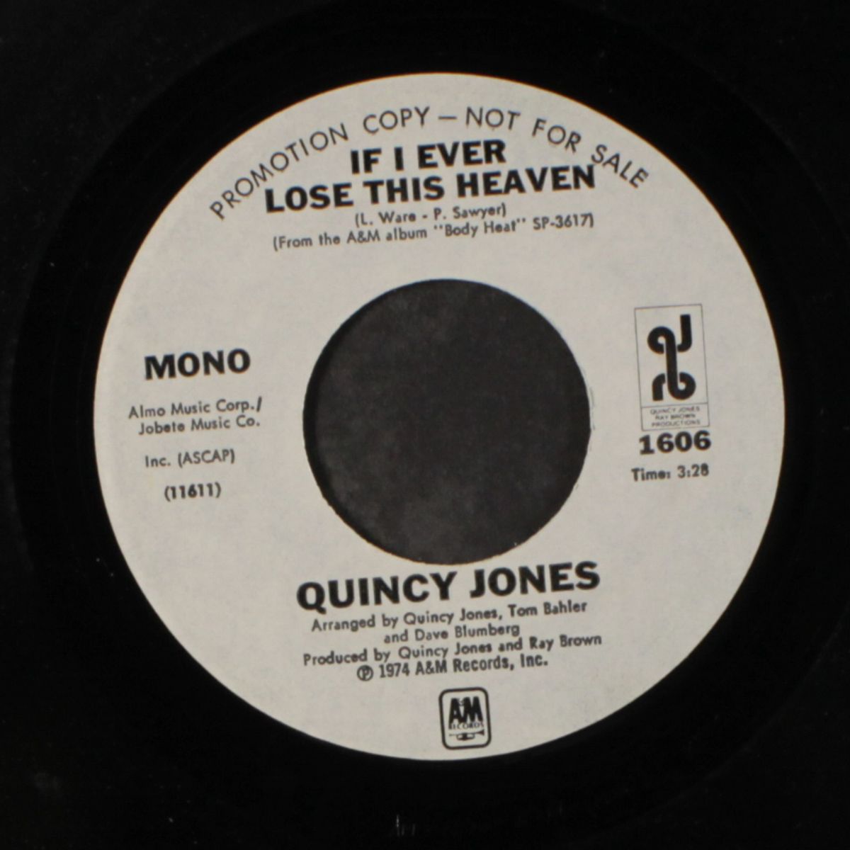 if i ever lose this heaven / mono by QUINCY JONES