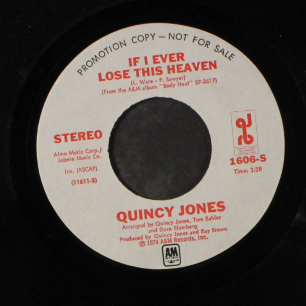 if i ever lose this heaven / mono by QUINCY JONES