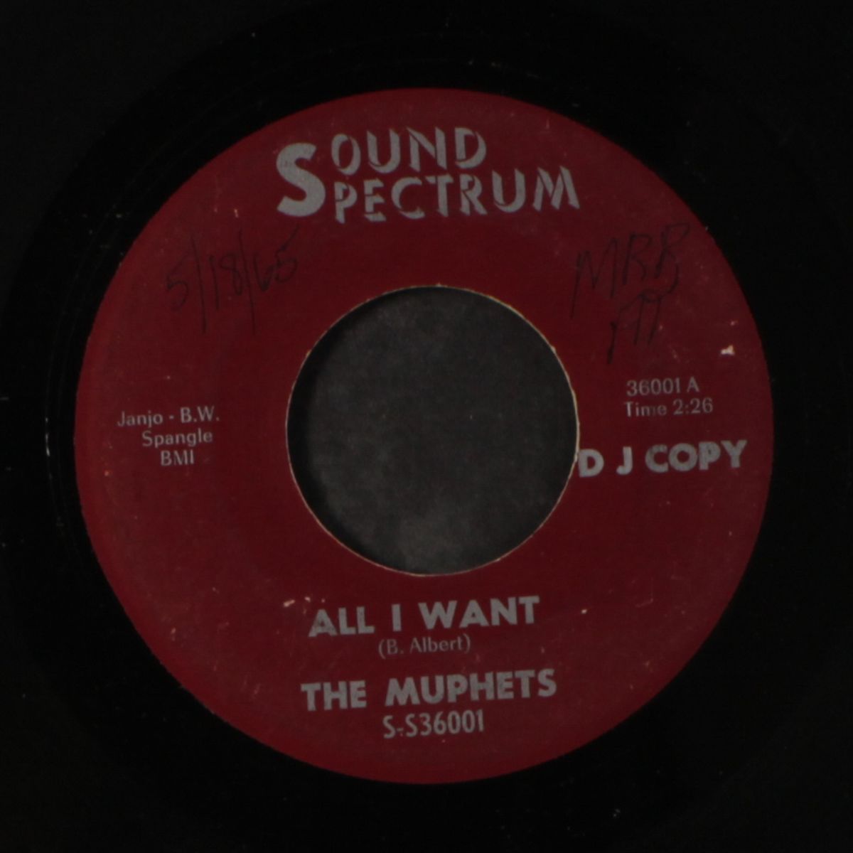 all i want / why can't you go by MUPHETS