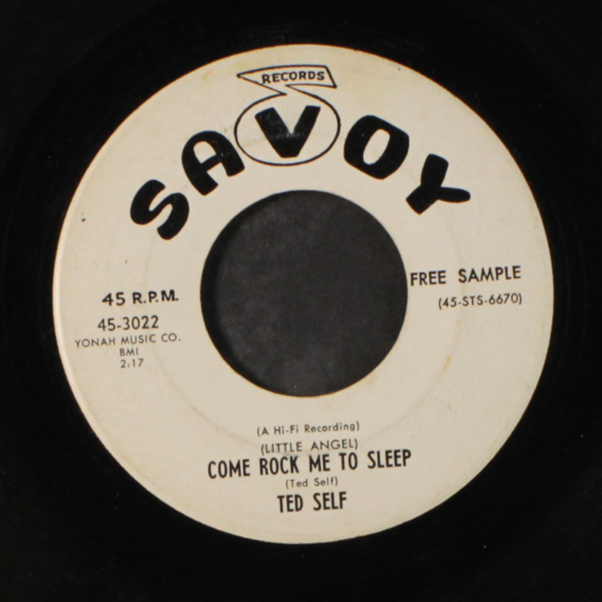 come rock me to sleep / walk her down the aisle by TED SELF