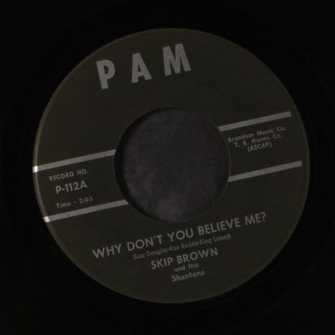 SKIP BROWN & SHANTONS