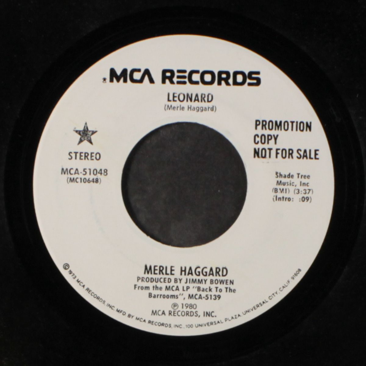 our paths may never cross / leonard by MERLE HAGGARD