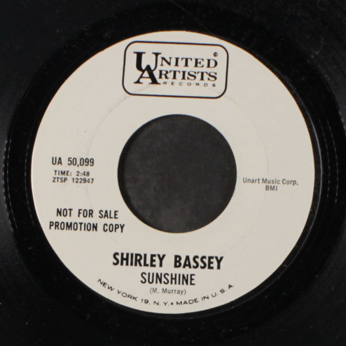 the liquidator / sunshine by SHIRLEY BASSEY