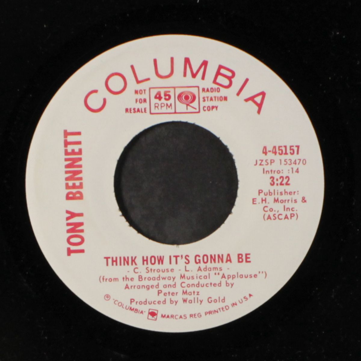 think how it's gonna be / everybody's talkin' by TONY BENNETT
