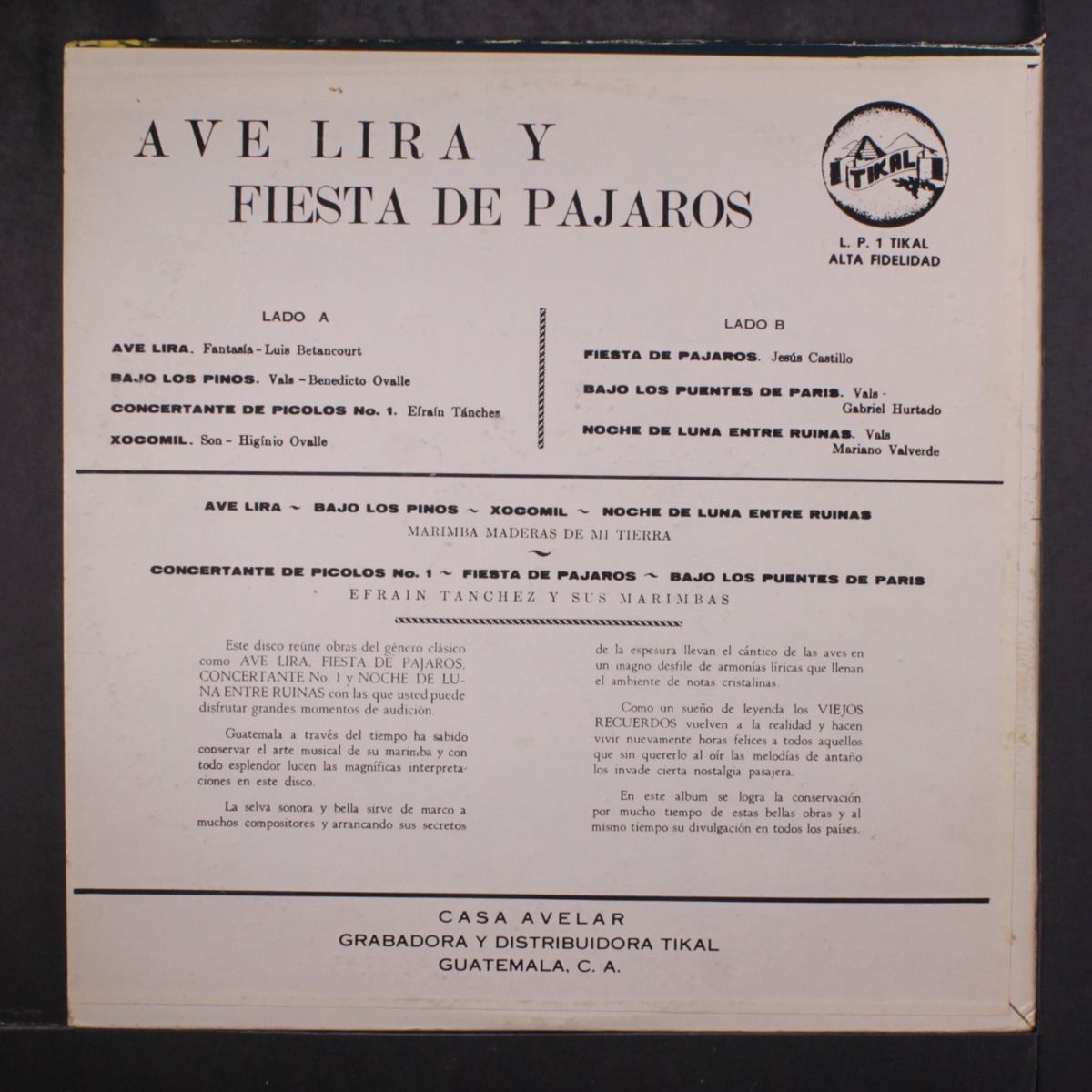 ave lira y fiesta de pajaros by VARIOUS