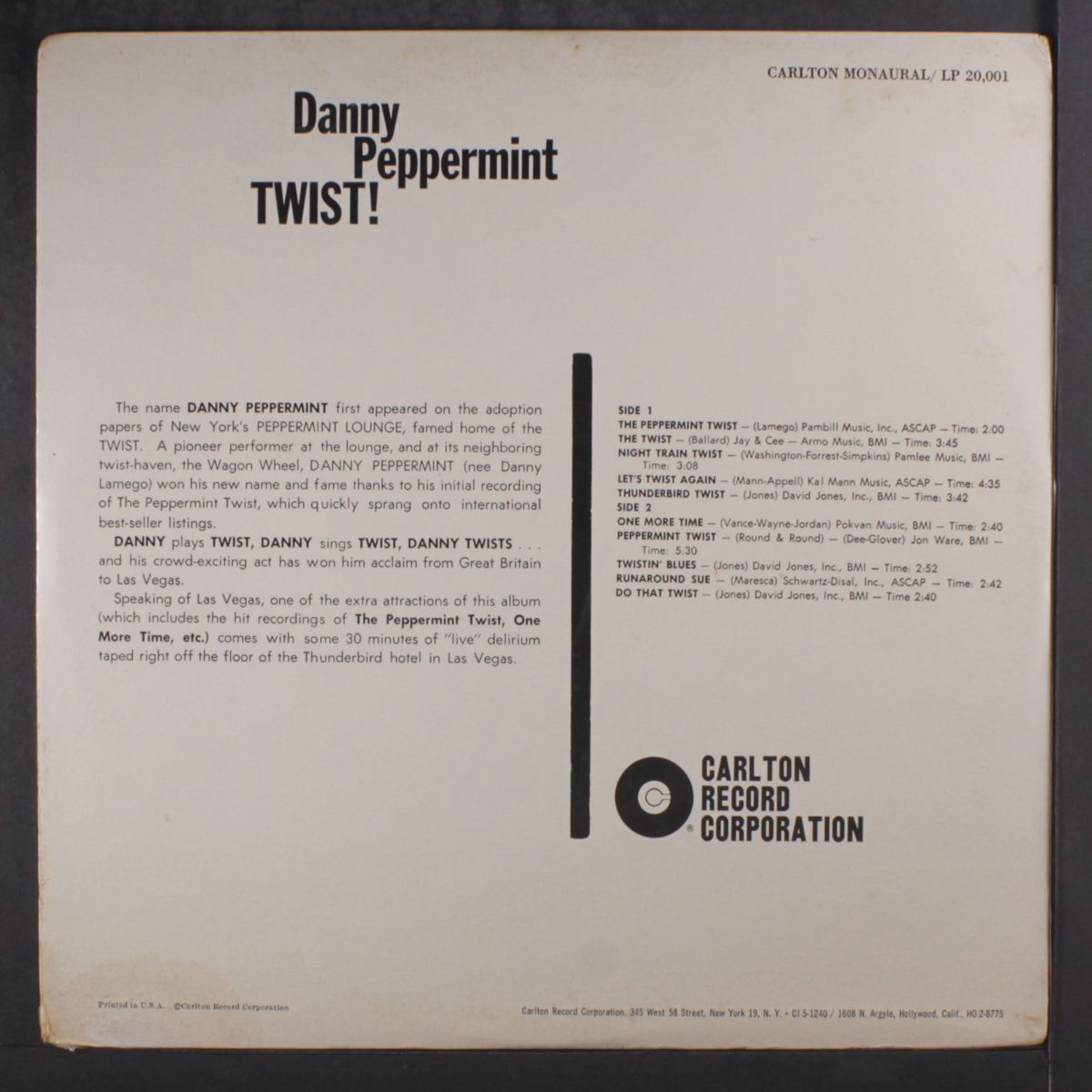 danny peppermint twist by DANNY PEPPERMINT