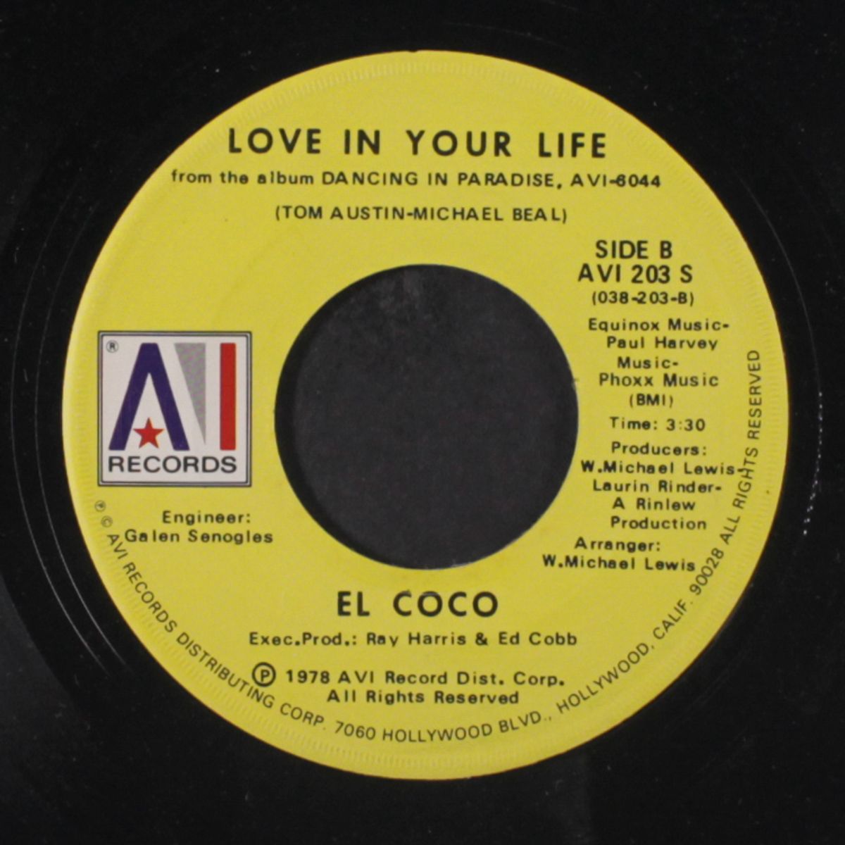 dancing in paradise / love in your life by EL COCO