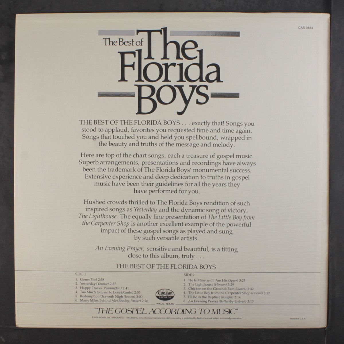 best of by FLORIDA BOYS