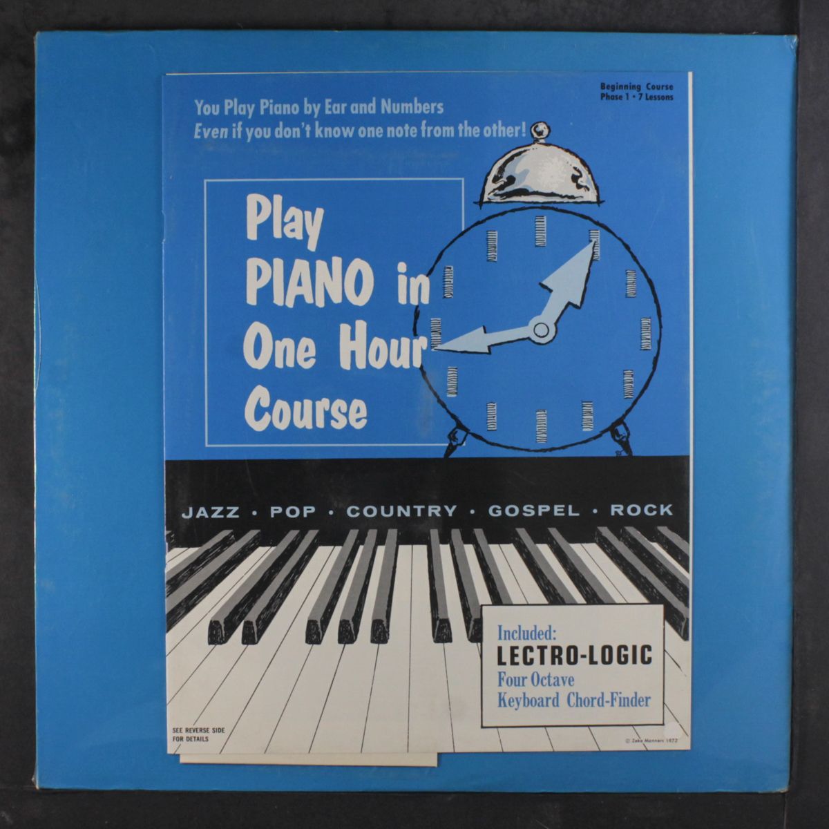 play piano in one hour by ZEKE MANNERS