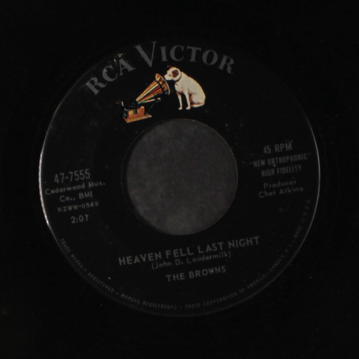 the three bells / heaven fell last night by BROWNS