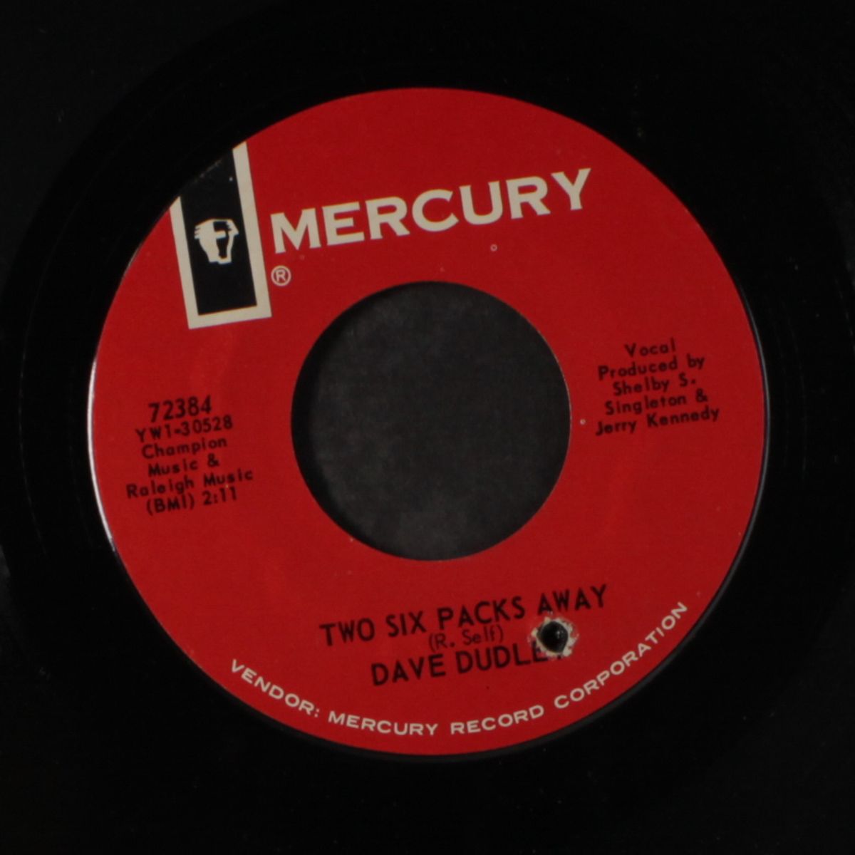 two six packs away / hiding behind the curtain by DAVE DUDLEY