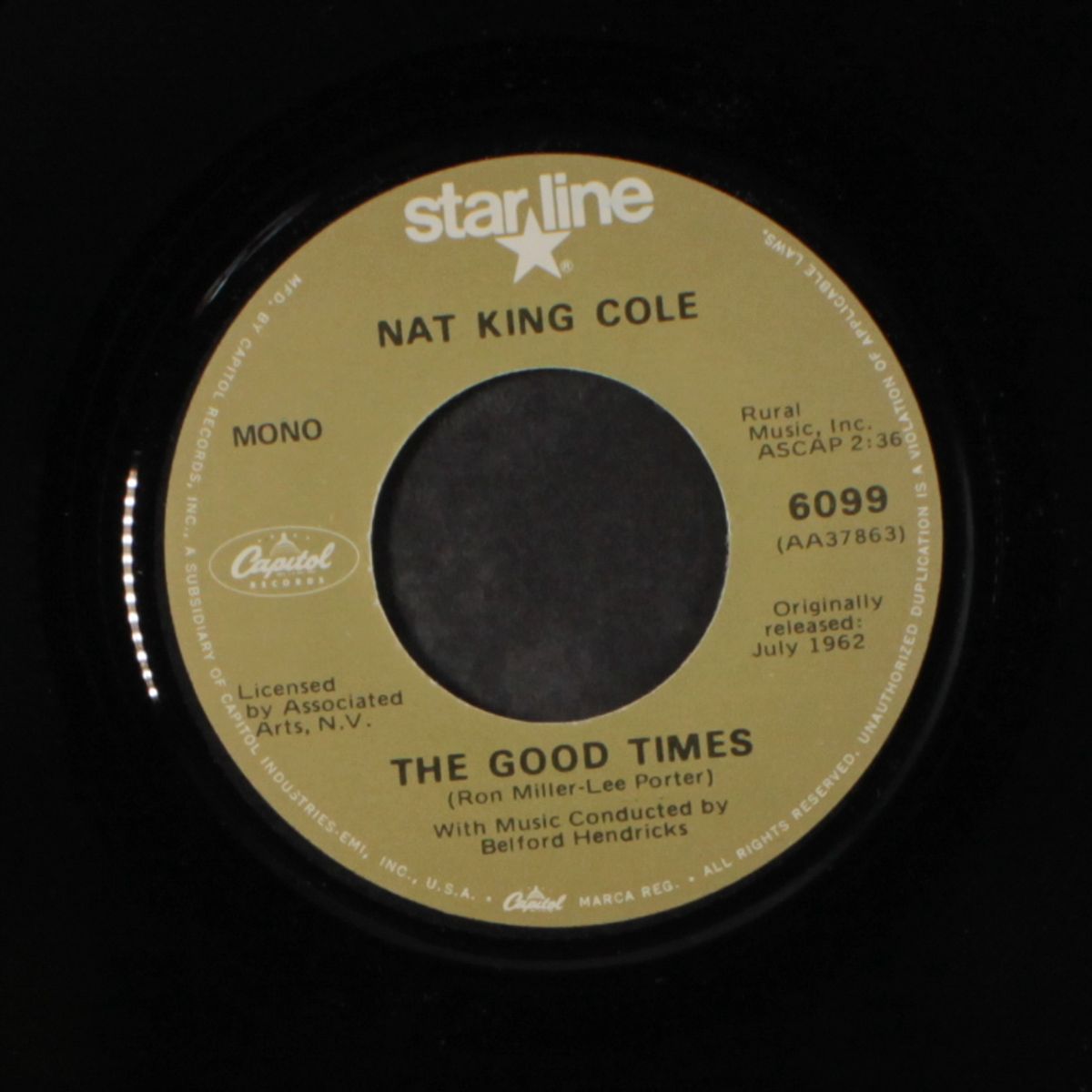 ramblin' rose / the good times by NAT KING COLE