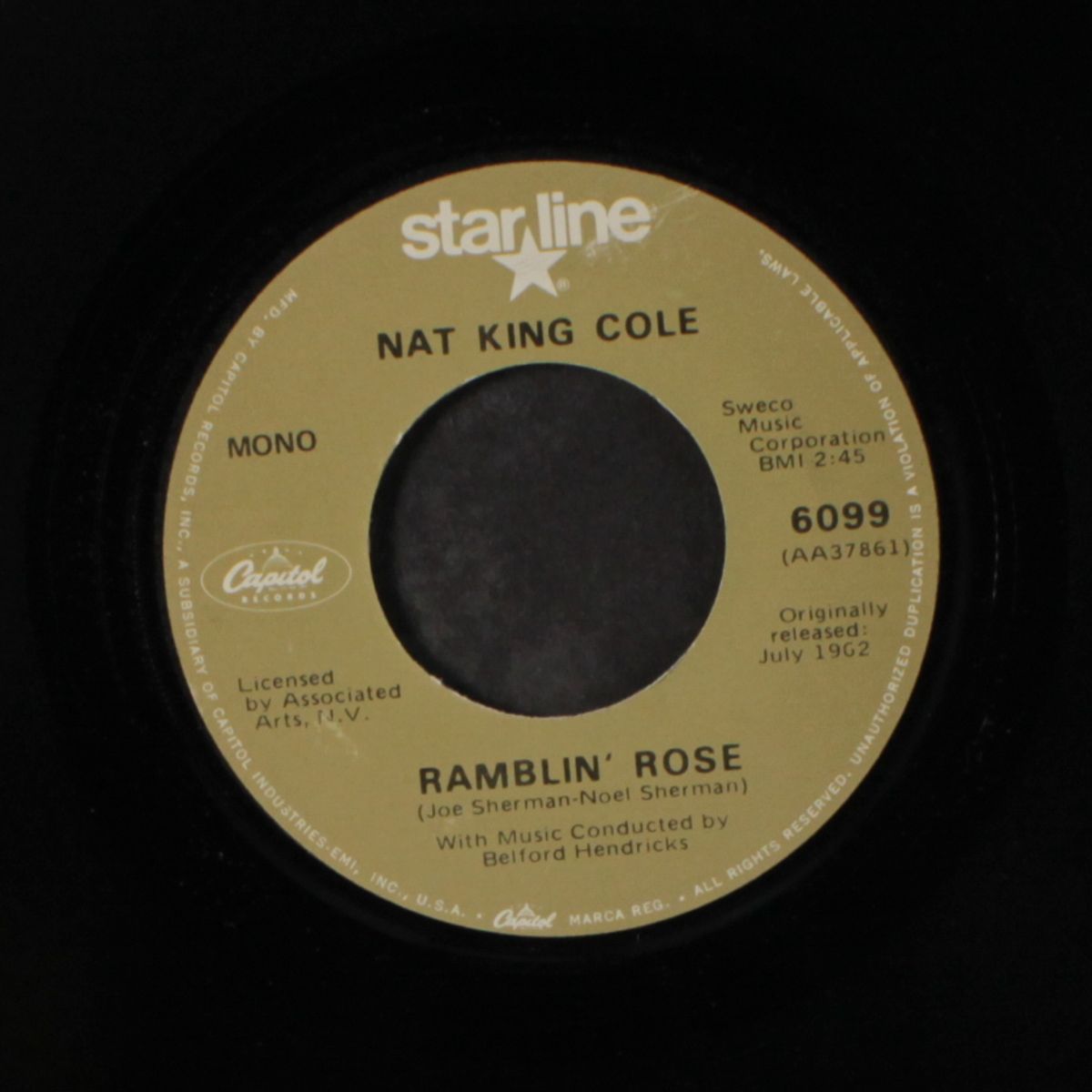 ramblin' rose / the good times by NAT KING COLE