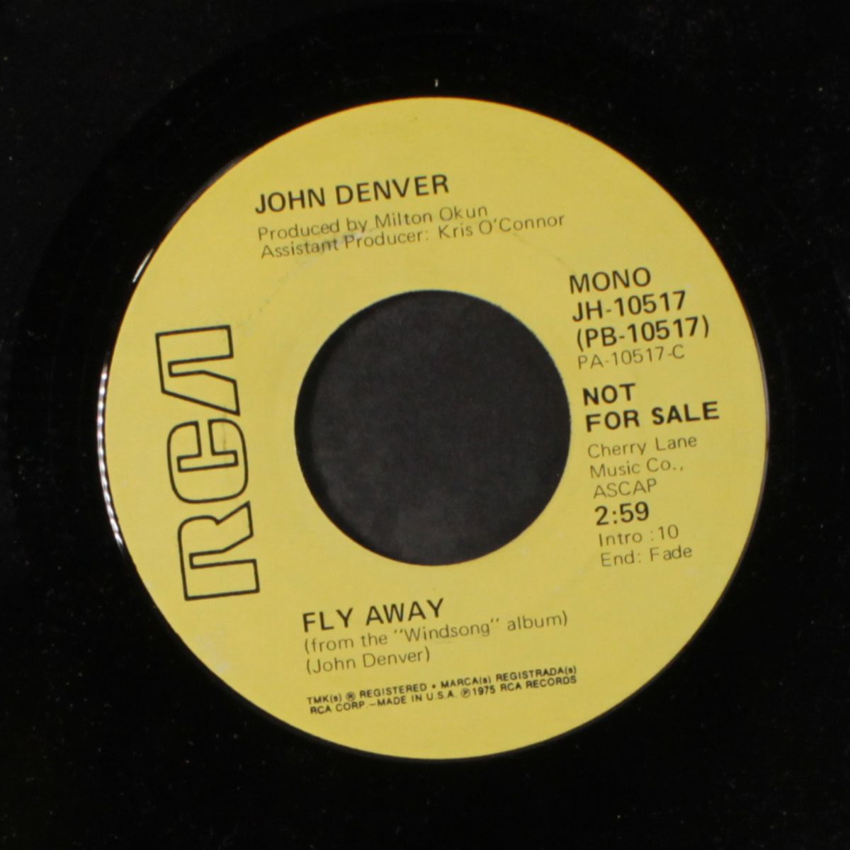fly away / mono by JOHN DENVER