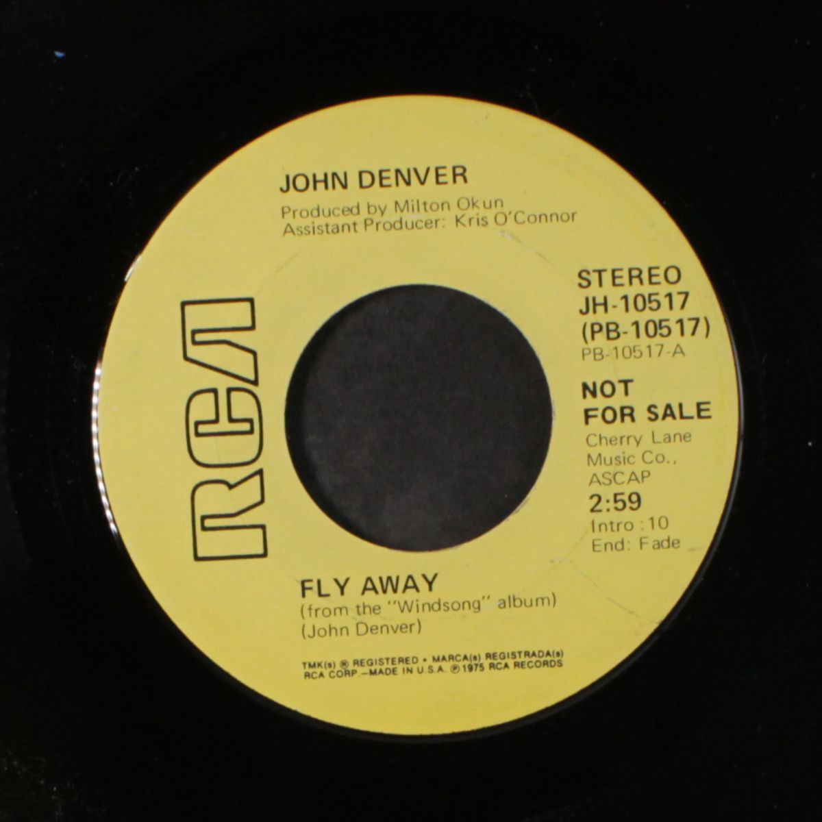 fly away / mono by JOHN DENVER