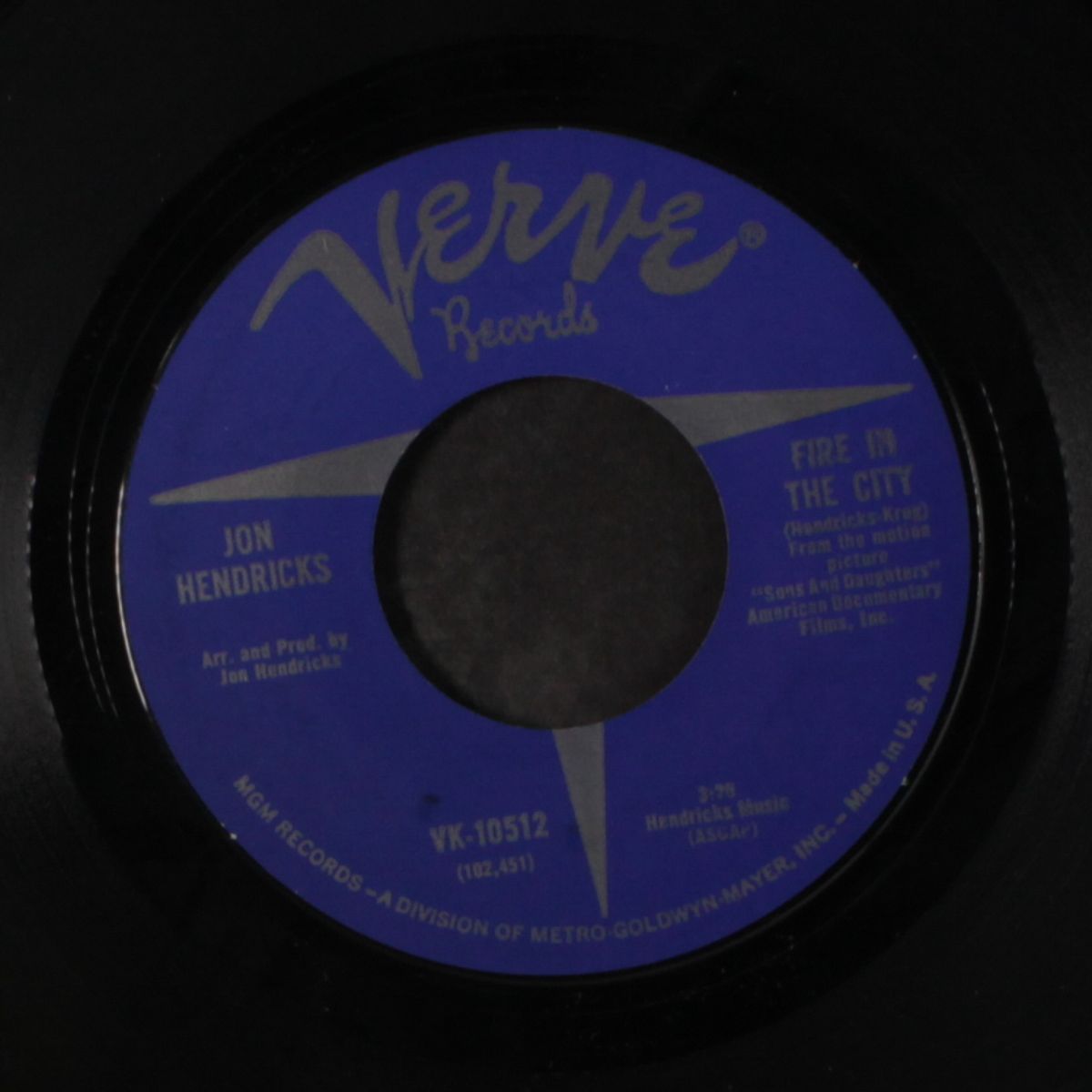 fire in the city / sons and daughters by JON HENDRICKS & GRATEFUL DEAD