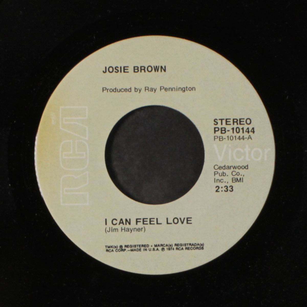 he just loved you out of me / i can feel lovr by JOSIE BROWN