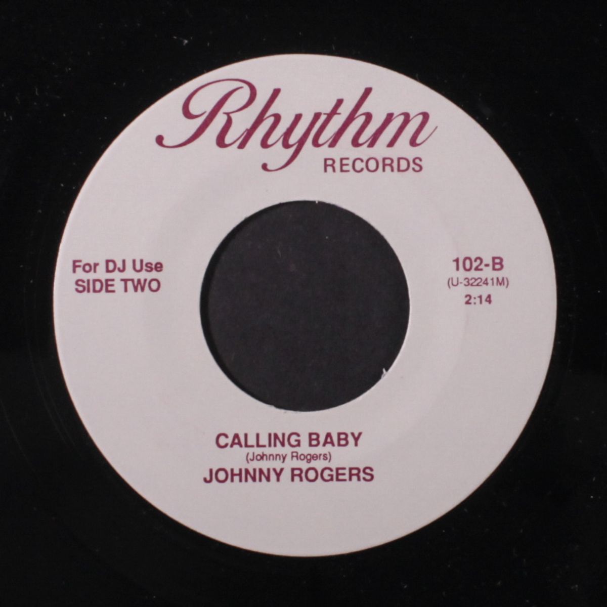 for the love of her / calling baby by ROY SMITH / JOHNNY ROGERS