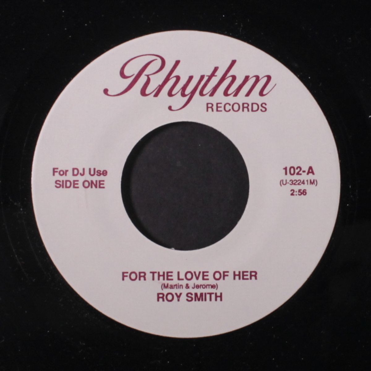 for the love of her / calling baby by ROY SMITH / JOHNNY ROGERS