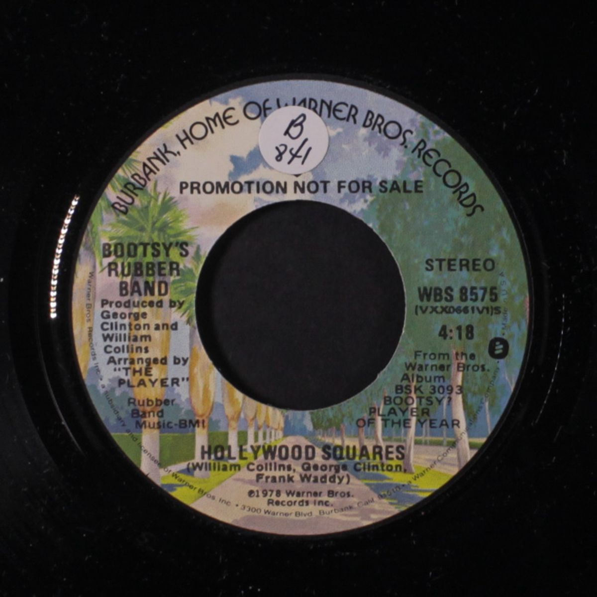 hollywood squares / mono by BOOTSY'S RUBBER BAND