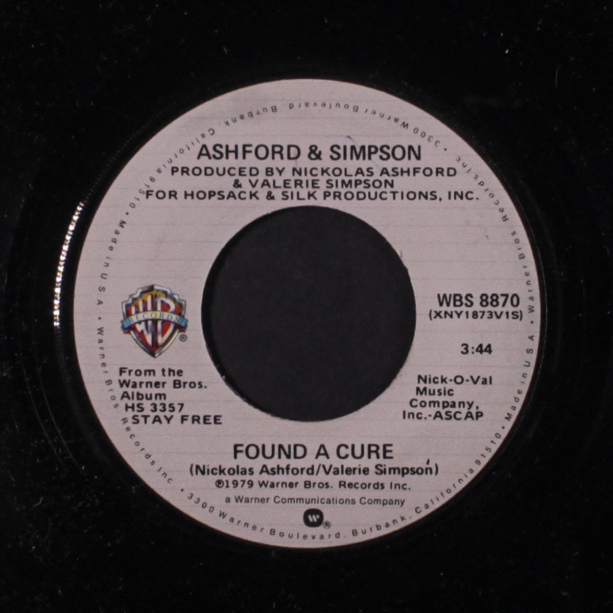 found a cure / you always could by ASHFORD & SIMPSON