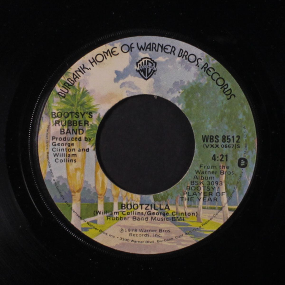 bootzilla / vanish in our sleep by BOOTSY'S RUBBER BAND
