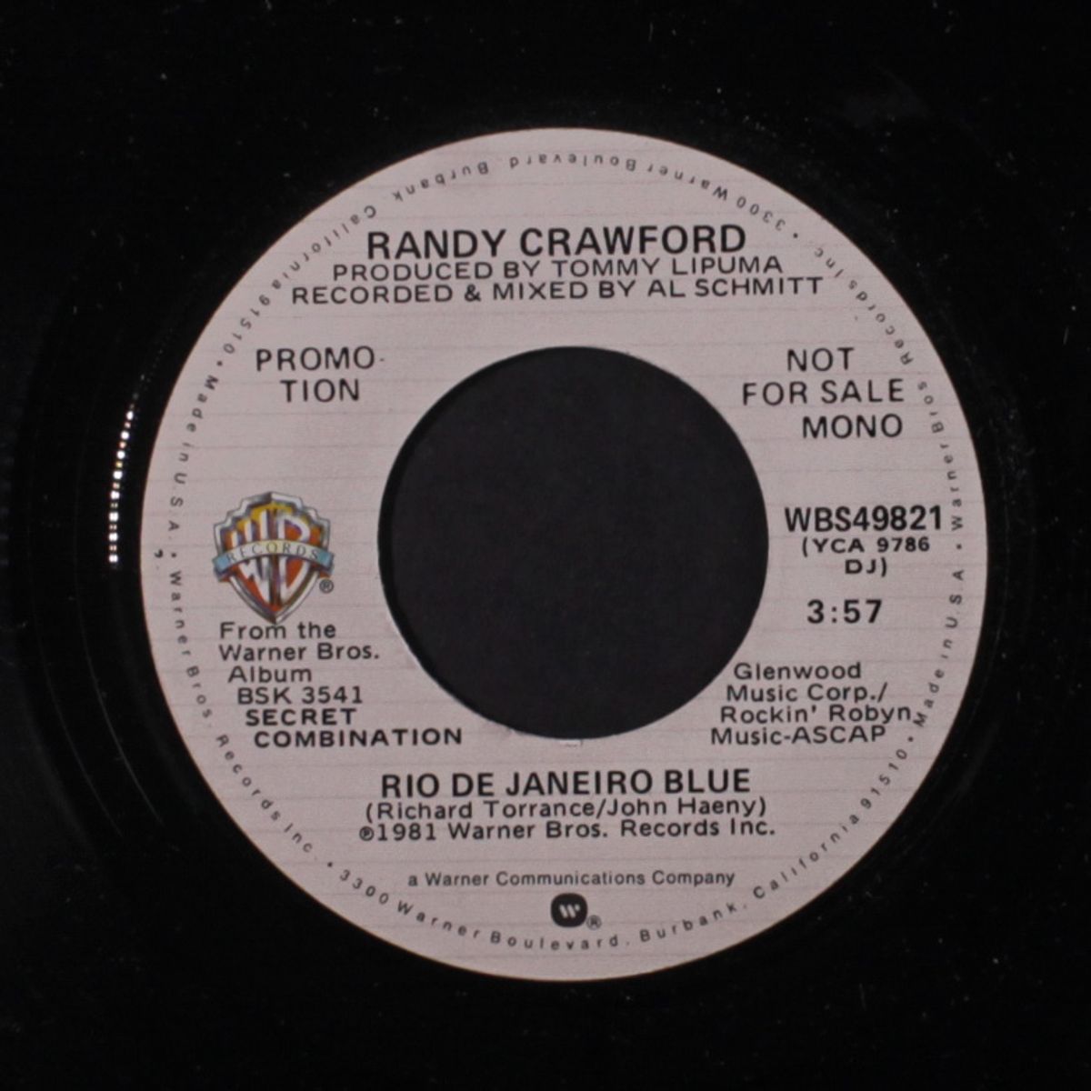 rio de janeiro blue / mono by RANDY CRAWFORD