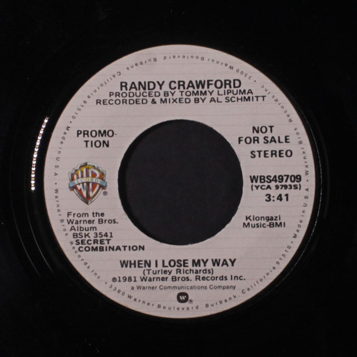 when i lose my way / mono by RANDY CRAWFORD