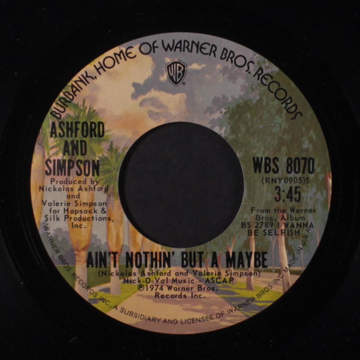 ain't nothing but a maybe / bend me by ASHFORD & SIMPSON