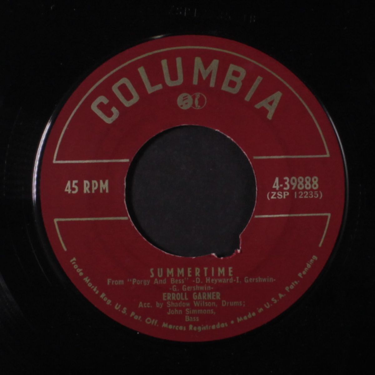summertime / what's new by ERROLL GARNER