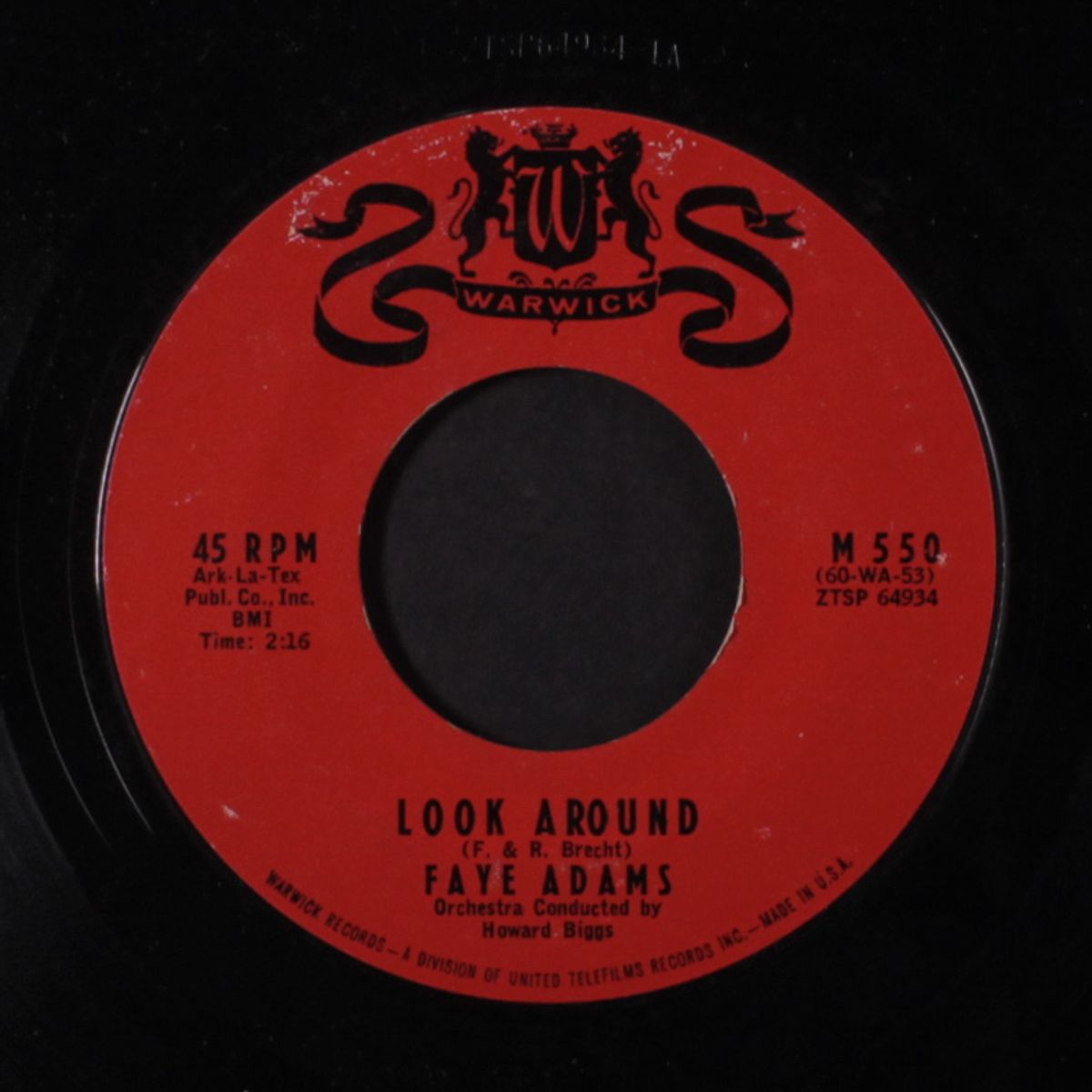 i'm so happy / look around by FAYE ADAMS