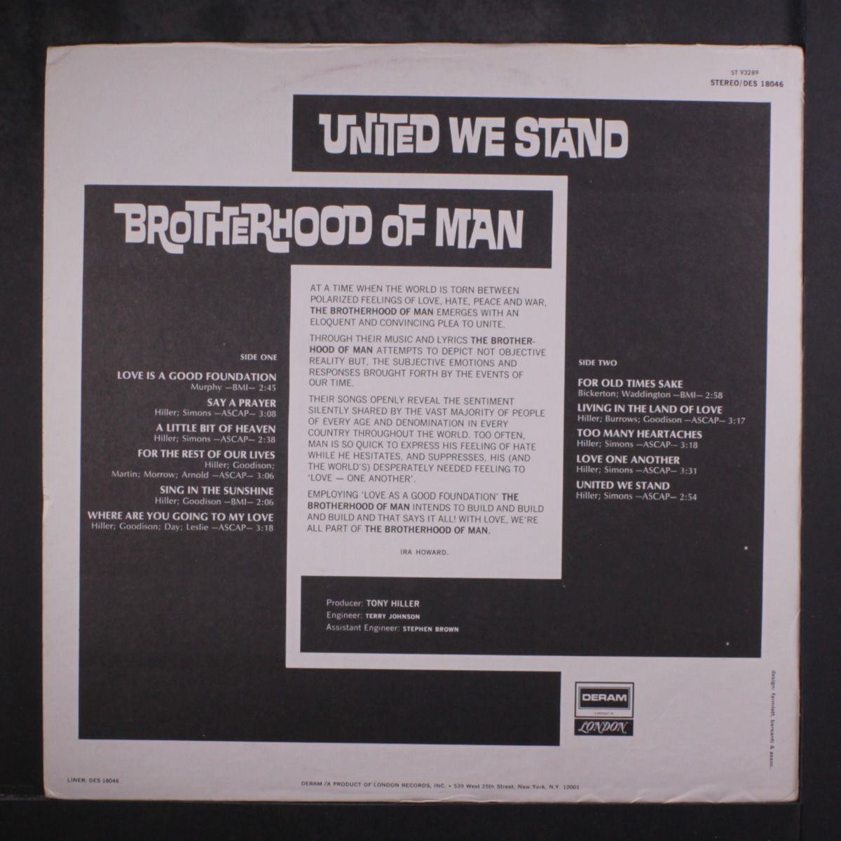 united we stand by BROTHERHOOD OF MAN