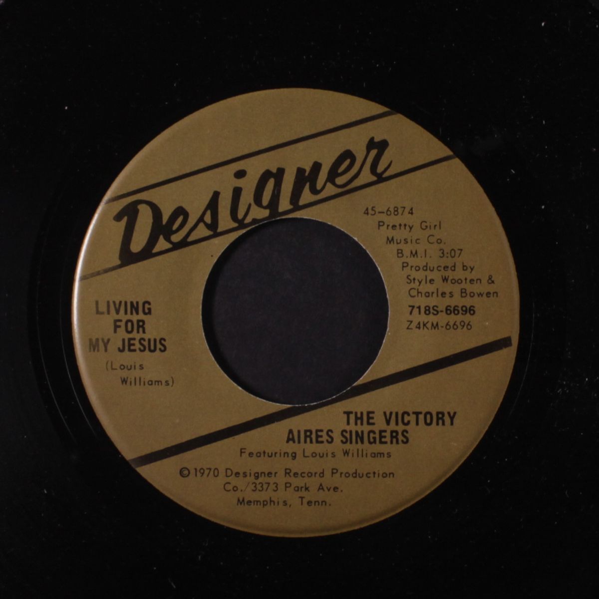 living for my jesus / father i stretched my hand to thee by VICTORY AIRES SINGERS