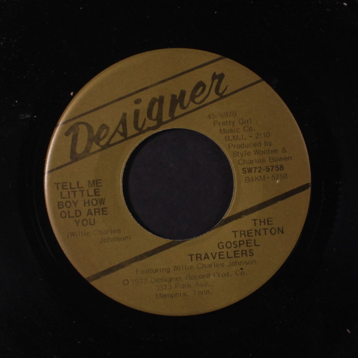 tell me little boy how old are you / i'll be satisfied by TRENTON GOSPEL TRAVELLERS