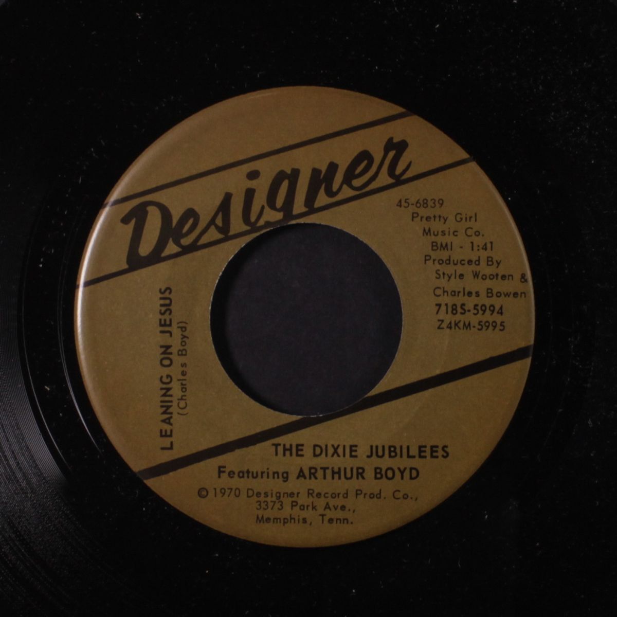 i come to praise his name / leaning on jesus by DIXIE JUBILEES