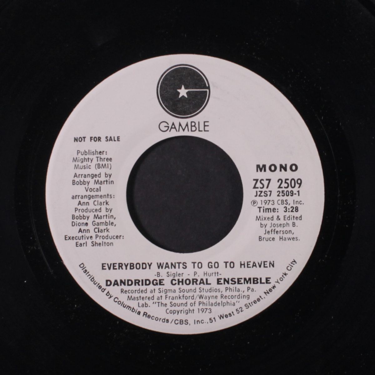 everybody wants to go to heaven / mono by DANDRIDGE CHORAL ENSEMBLE