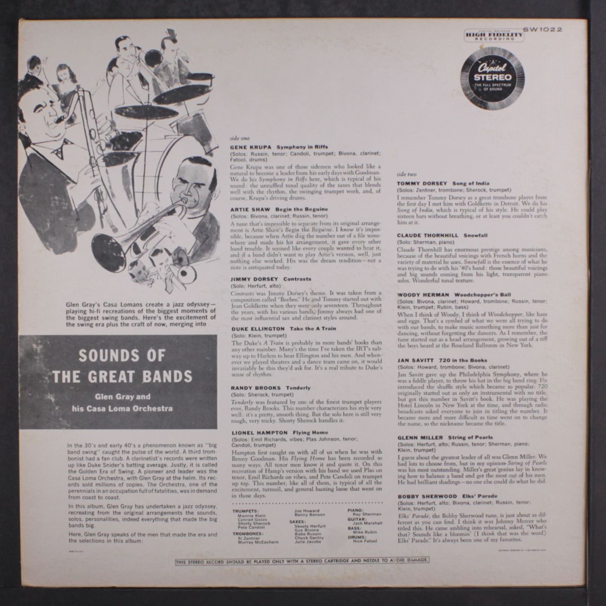 sounds of the great bands! by GLEN GRAY