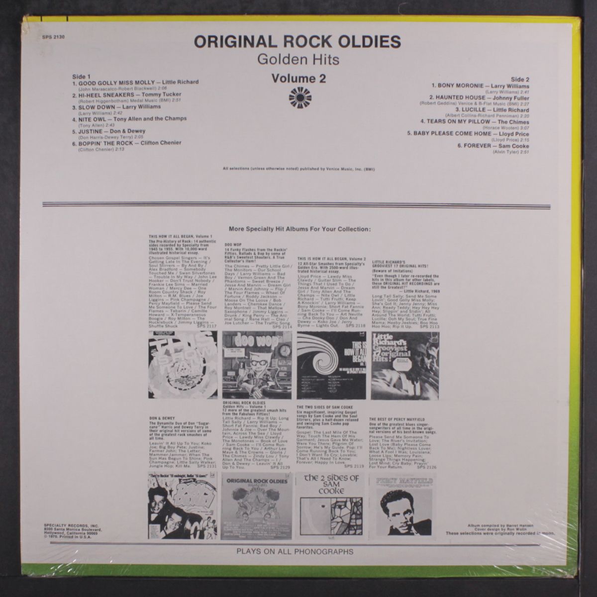 original rock oldies, vol. 2 by VARIOUS