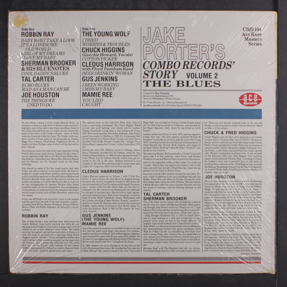 jake porter's combo records' story, vol. 2 by VARIOUS