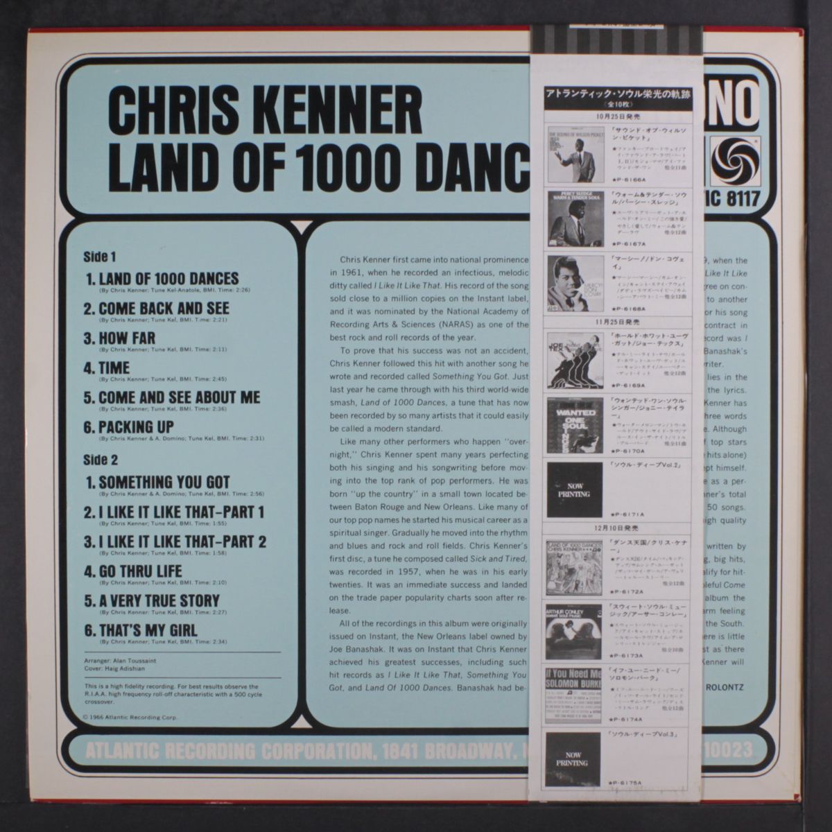 land of 1000 dances by CHRIS KENNER