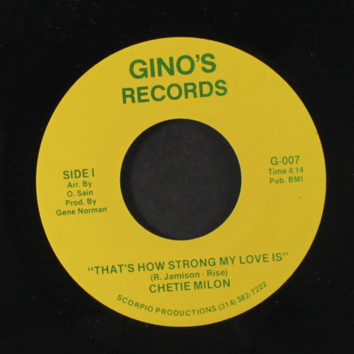 that's how strong my love is by CHETIE MILON